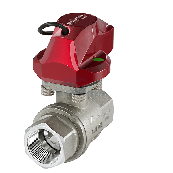 Привод Аквасторож Оригинал мод.0808.1 с краном RUB 1/2"