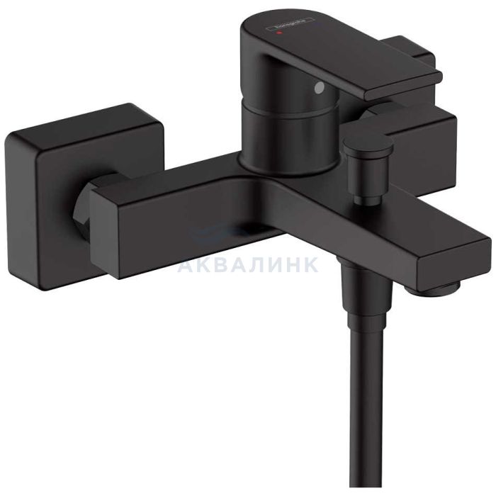 Смеситель для ванны и душа Hansgrohe Vernis Shape ВМ 71450670 черный