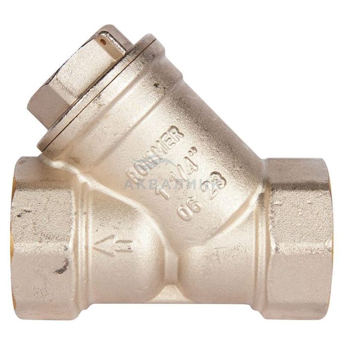 Фильтр косой Rommer 500 мкм, 1-1/4"