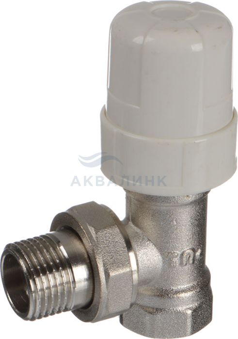 Клапан угловой Terma/Melodia под термостатическую головку 1/2" (33976)