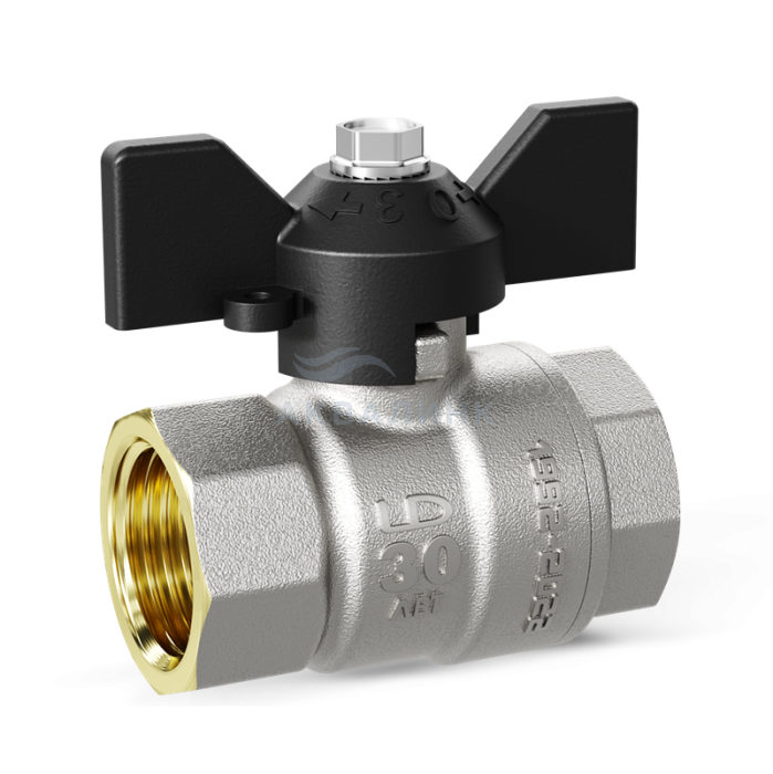 Кран шаровой LD Pride вр бабочка