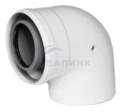 Отвод Ariston 90° M/F d80 3318084
