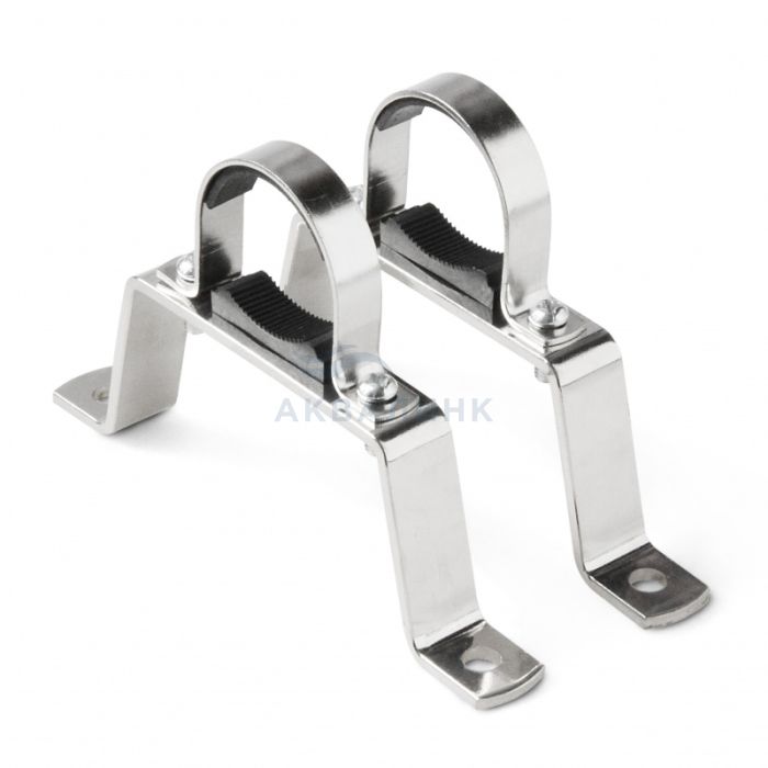 Пара высоких кронштейнов 49 мм (коллекторов 1 с межосевым расстоянием 100мм) Pro Aqua