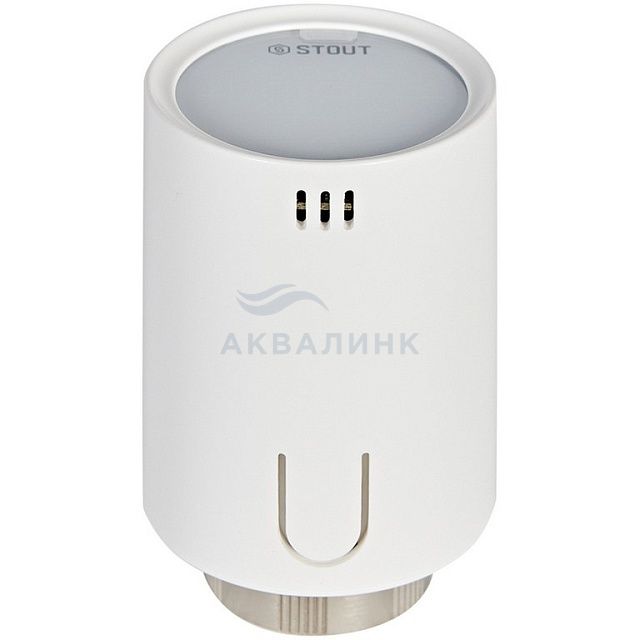 Термоголовка Stout Zigbee STE-2070-703021 умная Черная