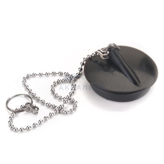 Пробка для ванны полимер с цепочкой