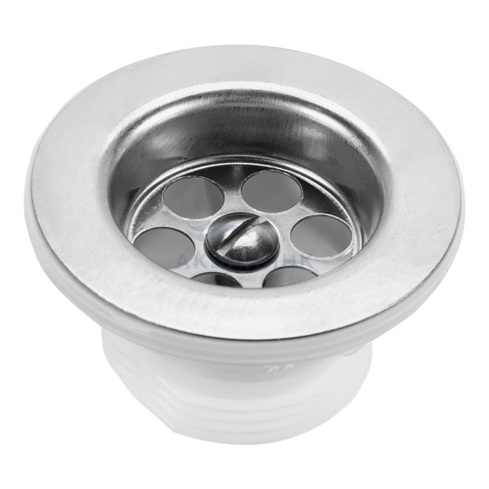 Выпуск Wirquin D63 мм с нержавеющей решеткой 30718055