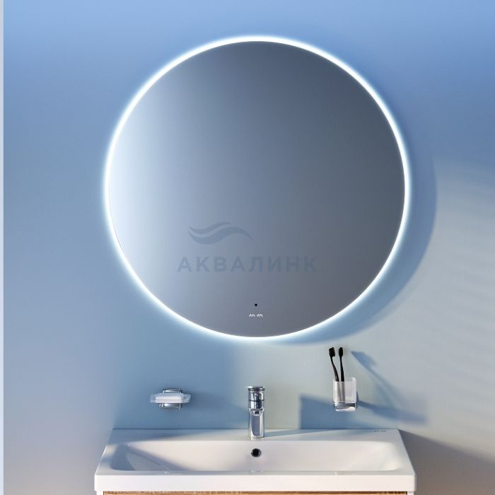 Зеркало круг с интерьерной Led подсветкой Аm.Pm  X-Joy ИК-сенсором 80см M85MOX40801S