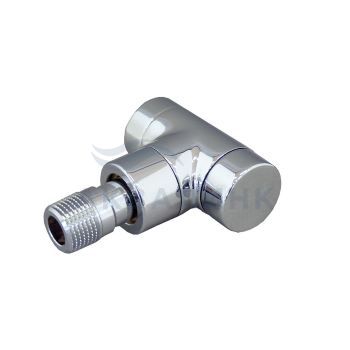 Вентиль Oventrop ''Combi E'' угловой, Ду 15, Rp 1/2", хромированый