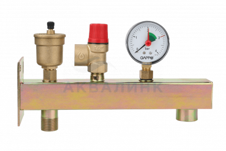 Группа безопасности GAPPO настенная G1452, 3/4"