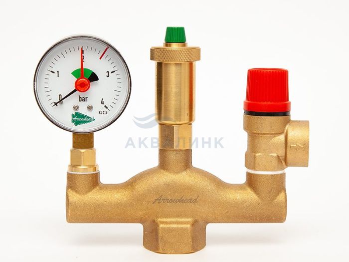 Группа безопасности котла Arrowhead 1" SU-500-20