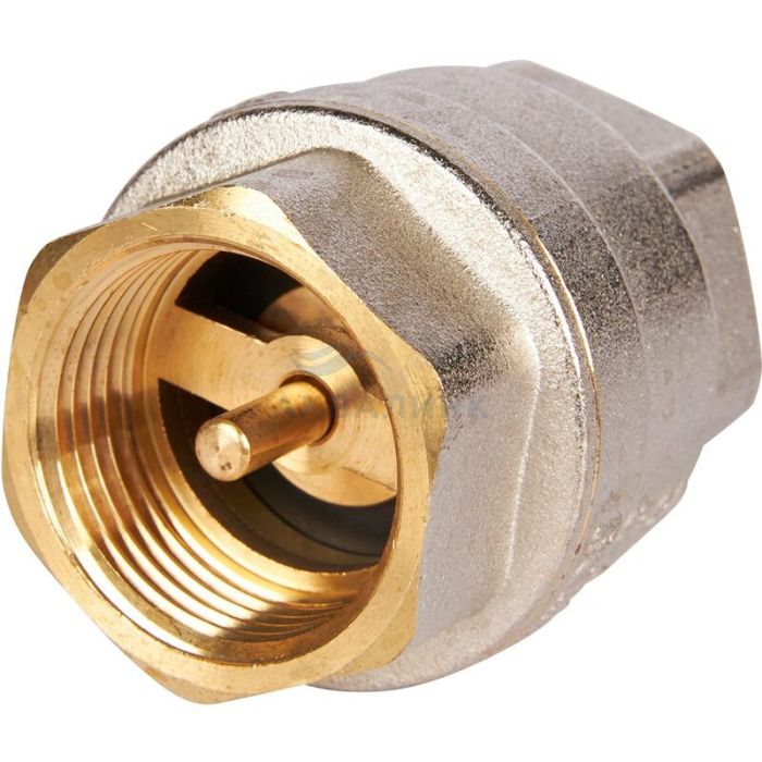 Клапан обратный ROMMER с металлическим седлом, 1"