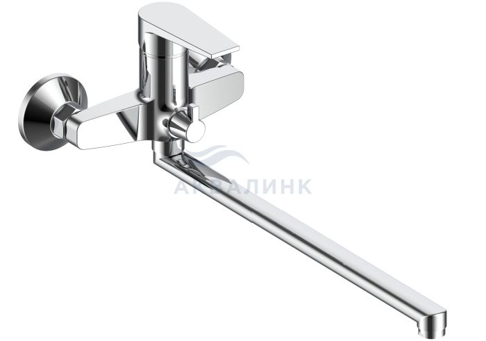 Смеситель для ванны и душа ESKO Budapest (Будапешт), излив 400мм, хром BT40