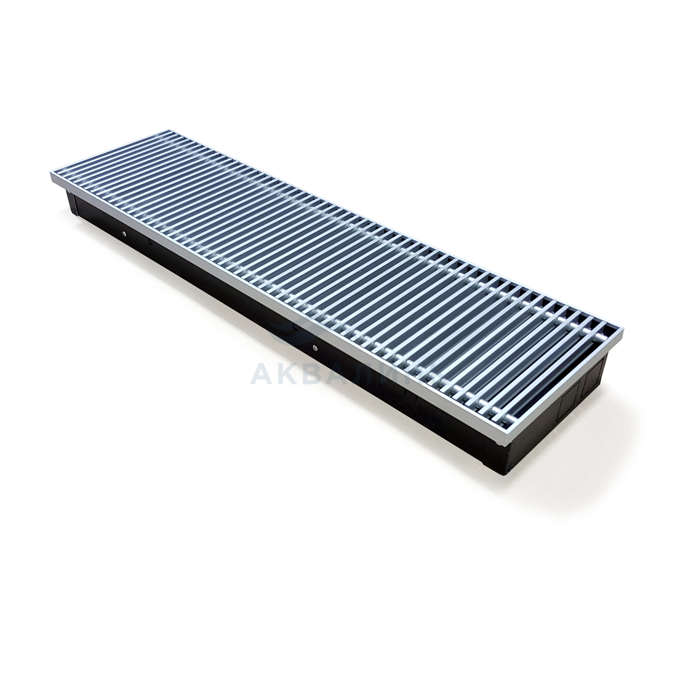 Конвектор  внутрипольный iTermic серии ITTZ высота 90мм ширина 400мм