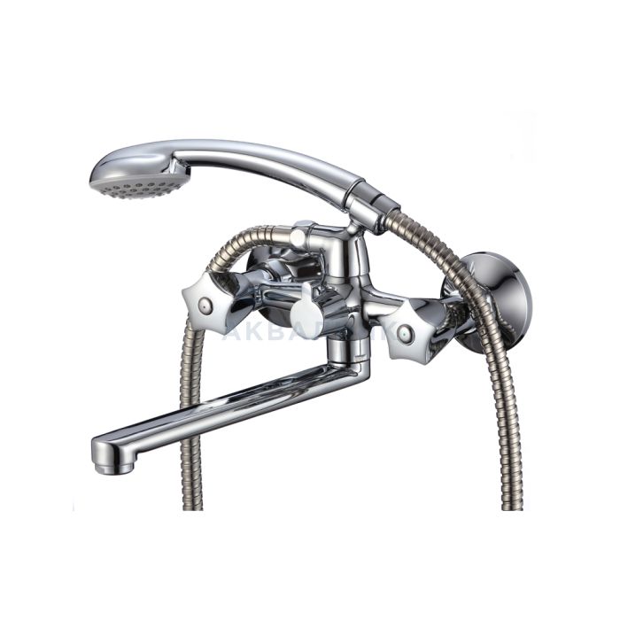 Смеситель для ванны и душа OLIVE'S Catalona длинный излив, 23251CT