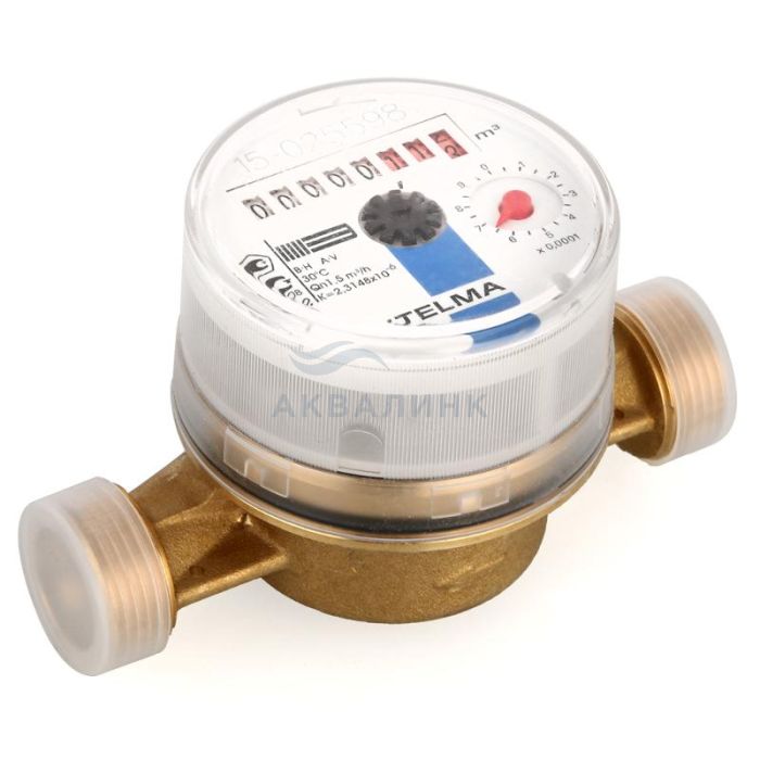 Счетчик воды ITELMA  WFK-20.D110 ДУ15 L110 для холодной воды без сгонов