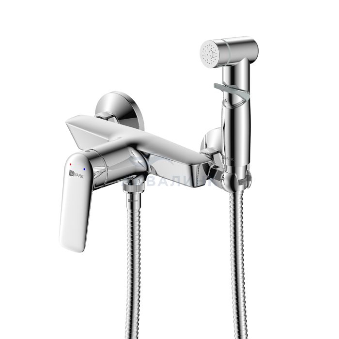 Смеситель для биде LEMARK Verba с гигиеническим душем, хром LM11418C