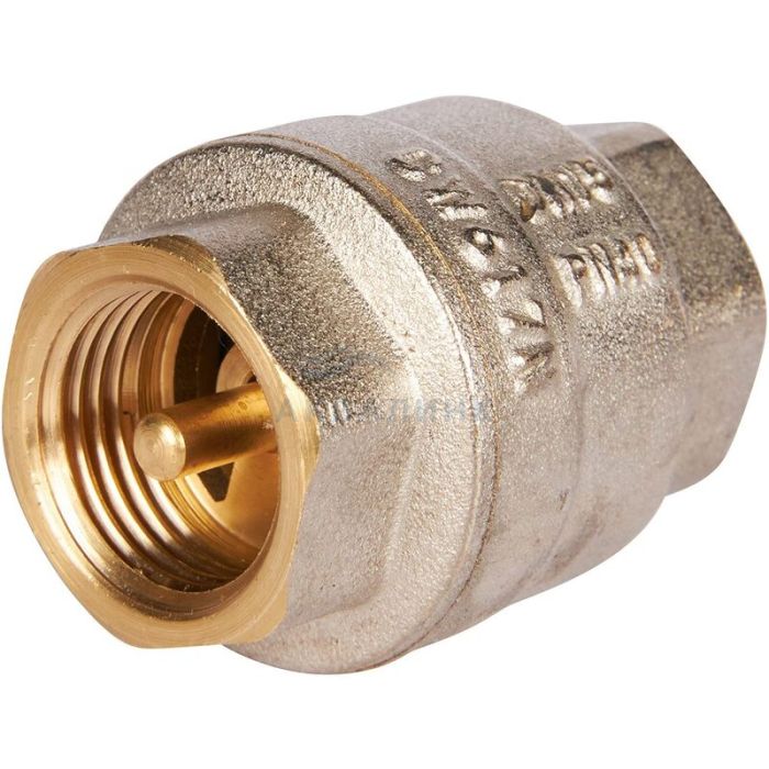 Клапан обратный ROMMER с металлическим седлом, 1/2"