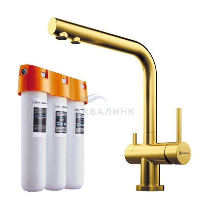 Комплект Omoikiri Nagano-LG + Pure drop Lite