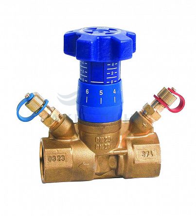 Вентиль балансировочный CIMBERIO 1-1/2" с переменным проходом CIM 787OT 