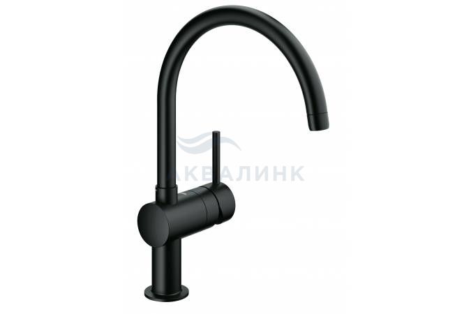Смеситель для раковины GROHE Minta 32917KS0, черный бархат