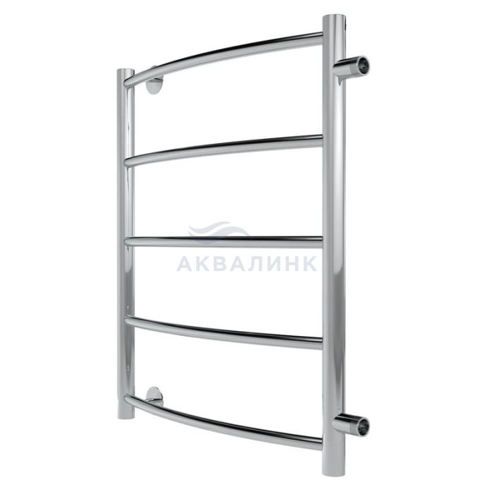 Полотенцесушитель водяной INDIGO лесенка Arc, боковое подключение (н.р.1") (к-2, Полиров.)