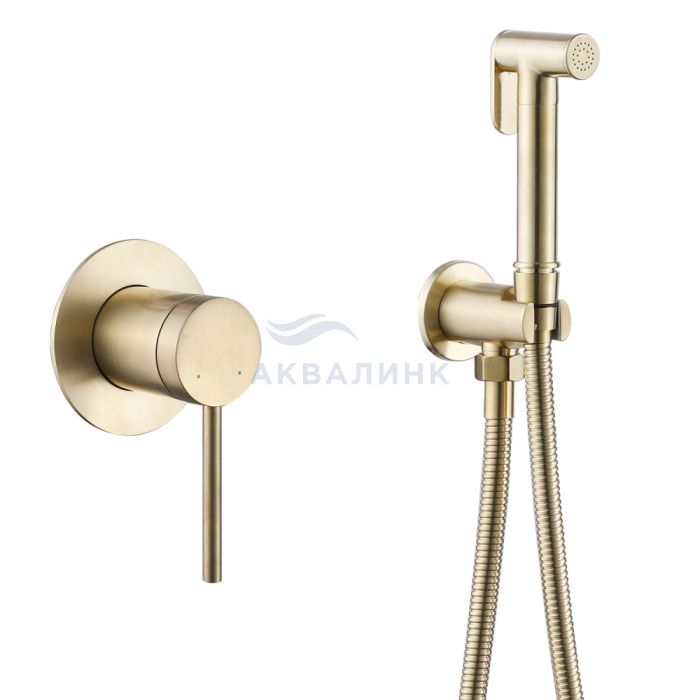 Смеситель для биде ABBER Emotion AF8825G с гигиеническим душем