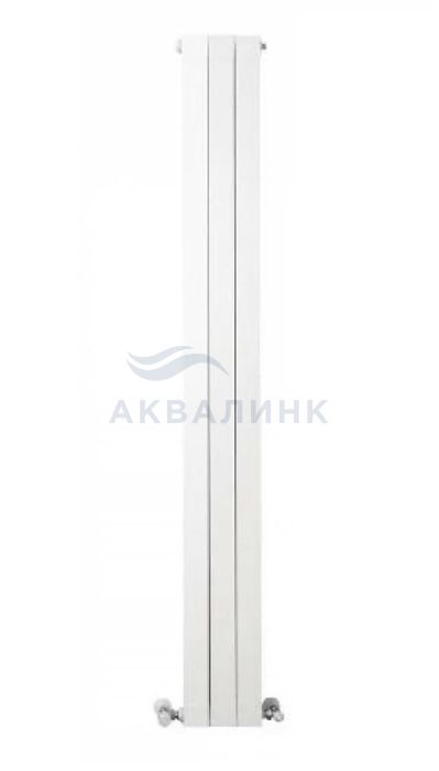 Радиатор Global  Oscar 1800 боковое подключение (белый RAL 9010)