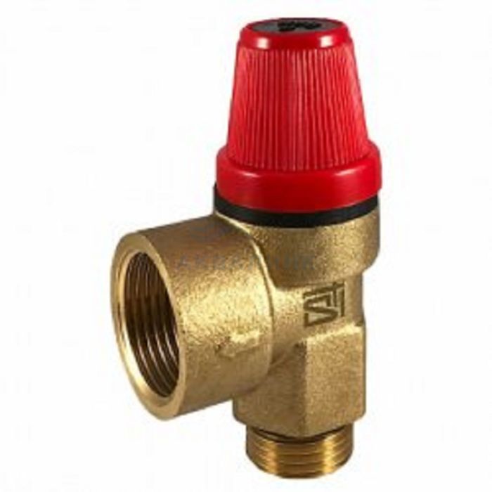 Клапан STI предохранительный г/ш 3/4 х 1/2"  давл. 6 бар