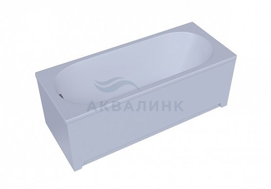 Ванна акриловая с фронтальной панелью Акватек Оберон 160*70