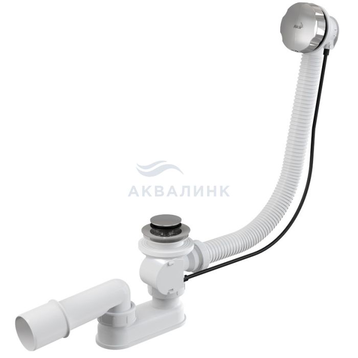 Обвязка для ванны AlcaPlast A55K-80-VE-01 автомат, хром