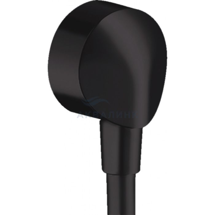 Подсоединение шланговое Hansgrohe Fixfit E 1/2  27454670 без клапана обратного тока, матовый черный