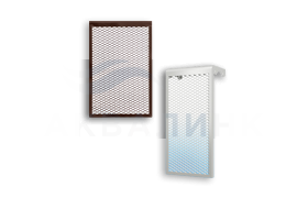 Металлический экран радиаторный ВИЕНТО 6 секционный