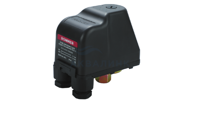 Реле давления Rommer KRS-5 1/4  с накидной гайкой