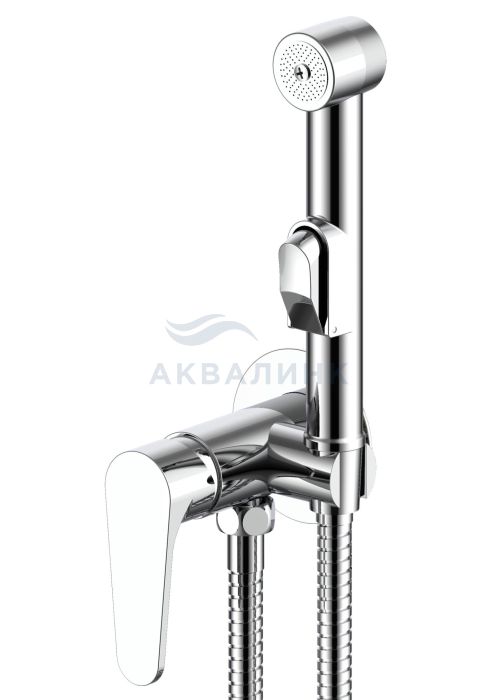 Смеситель для биде ESKO Kazan (Казань) встраиваемый, с гигиеническим душем, хром KZSMH