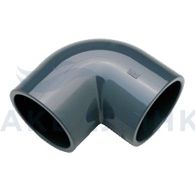 Угольник Комстэт ПВХ клеевой (PVC-U) Ø110х90°, PN10