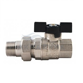 Кран шаровой STOUT со сгоном  