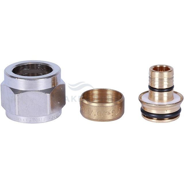 Фитинг Stout компрессионный для PE-Xс/AL/PE-Xс труб