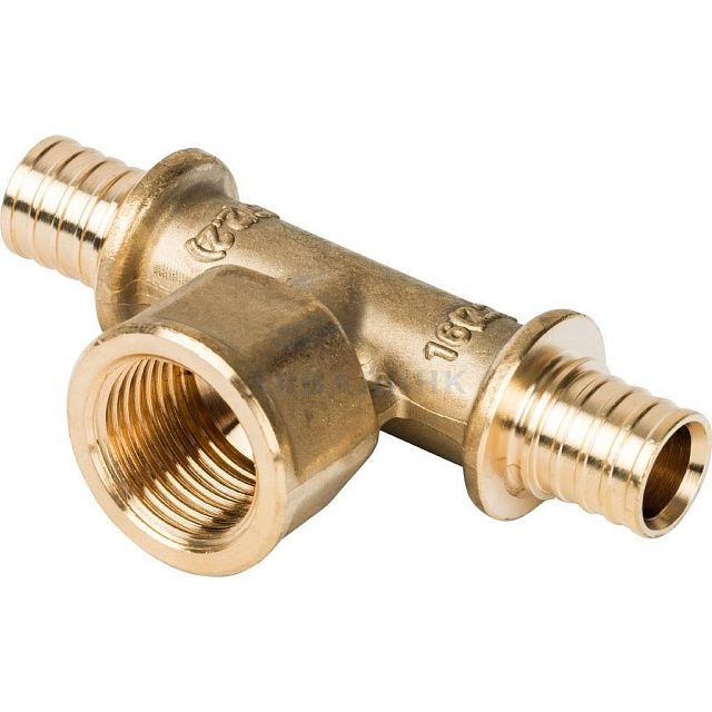 Тройник Stout с ВР для PEX труб