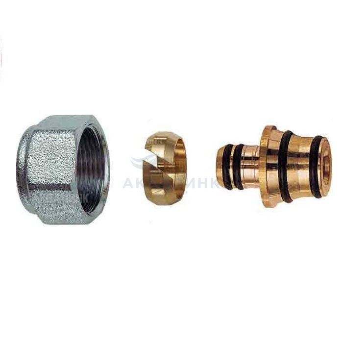 Концовка Far для пластиковых труб с накидной гайкой М