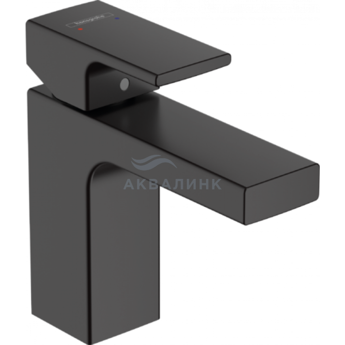 Смеситель для раковины Hansgrohe Vernis Shape 71569670, матовый черный