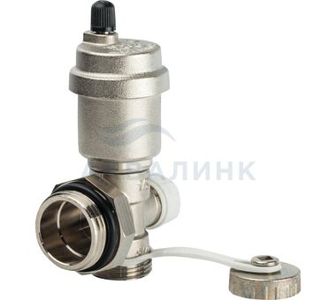 Фитинг концевой регулируемый Stout с автоматическим воздухоотводчиком 1" SMS-1000-010001