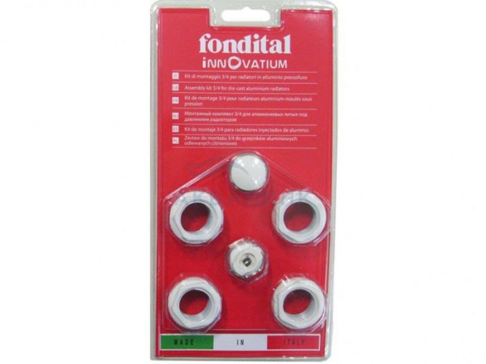 Набор для радиатора Fondital без кронштейнов 