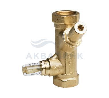 Вентиль балансировочный Watts НP SRV-AG20 с расходомером(1 ,4-36л/м) 10010140(34.98.310) 