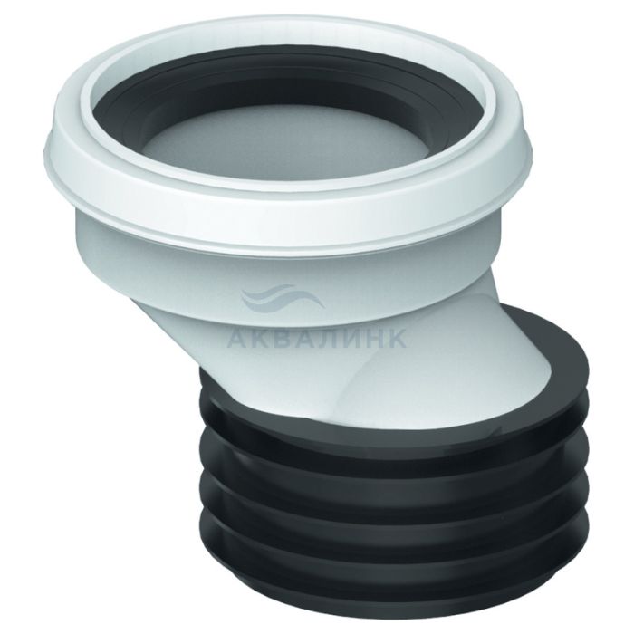 Патрубок для унитаза Unicorn Т50 эксцентрик 40мм