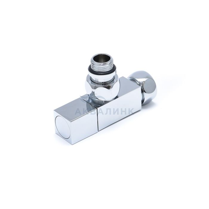 Вентиль для псш угловой квадратный Luxon в/н 3/4" х1/2" хром