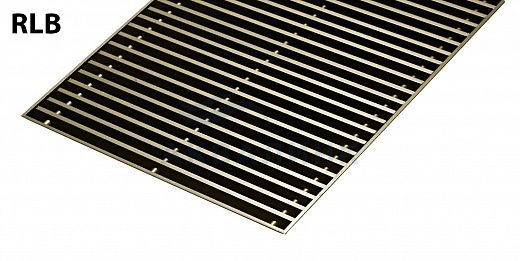 Решетка рулонная алюминиевая для конвекторов L089.0 W17.0 (натур. цвета)