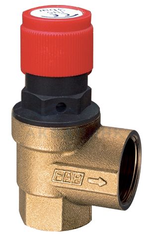 Клапан авт.предохранительный Far 1/2(ВР)х1/2(ВР), 6 бар FA 2005 121260