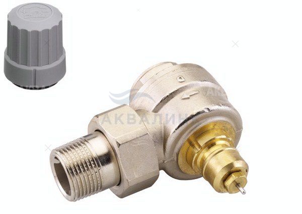 Клапан Danfoss RA-G термостатический угловой для однотрубной системы