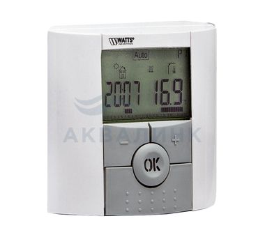 Термостат Watts програмируемый недельный BTD-RF LCD дисплеем 10025809