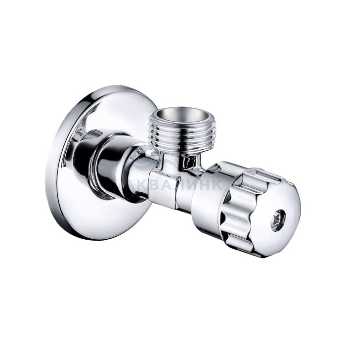 Кран угловой IDDIS с отражателем, 1/2; 3/4, кран-букса 910B0P2C4CZ